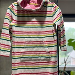 Striped terry Hooded coverup- Boden💕